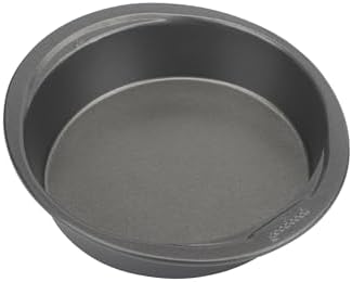 GoodCook Everyday Mini Round Cake Pan Heavy Duty Construction with Metal Utensil Safe Nonstick, 6-Inch, Gray