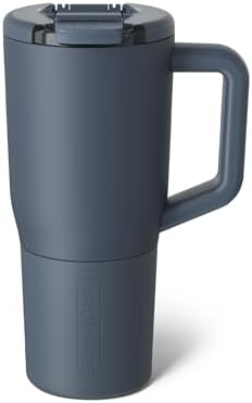 BrüMate Müv - 25oz 100% Leak Proof Insulated Coffee Mug with Handle & Lid - Stainless Steel Coffee Travel Mug - Double Walled Coffee Cup (Nightfall Blue)