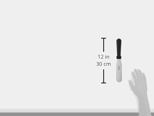 Ateco Ultra Straight Spatula with 6 by 1.5-Inch Stainless Steel Blade, Plastic Handle, Dishwasher Safe, Silver