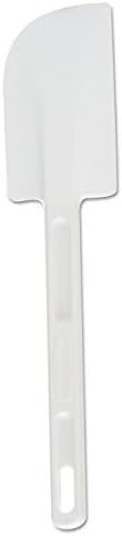 Rubbermaid Commercial Products Cold Temperature Scraper Spatula, White, 9.5 Inch, Clean-Rest Design