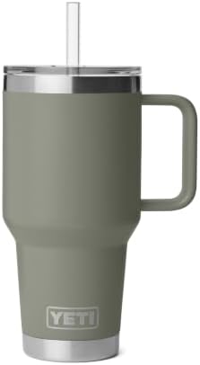 YETI Rambler 35 oz Straw Mug 2.0, Pampa Green