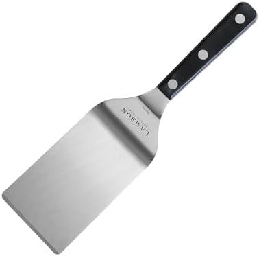 Lamson 2 Piece Kitchen Set, Slotted and Solid Turners, Right Hand