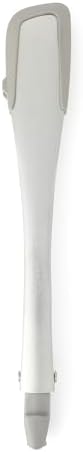 Calphalon Prime Kitchen Tongs, Kitchen Clamp Tongs, Grilling Tongs, 12-Inch Stainless Steel Tongs with Taupe Silicone Head High-Heat Resistant Locking, Ergonomic Balanced Control