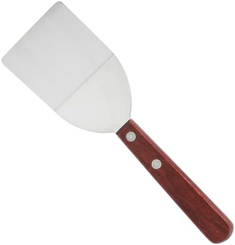 Winco Blade Flexible Turner, 3.25-Inch by 2.25-Inch, Medium, Stainless Steel, Brown