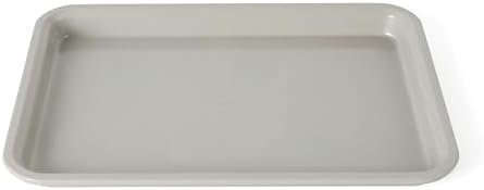 Calphalon Legacy 15 x 10 Inch PFA Free Nonstick Cookie Sheet Baking Pan in Taupe, Durable Heavy Gauge Steel Bakeware for Even Heating, Oven Safe Baking Tray for Cookies