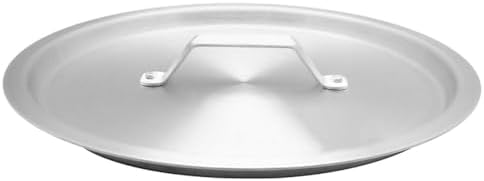 TrueCraftware- 80 qt. Aluminum Stock Pot Lid 19-3/4" x 1-1/4" 1.8mm Thickness- Multipurpose Pot Cover Cookware for Pasta Soup Pots Large Stockpot Lid Stew Simmering Pot Dishwasher Safe