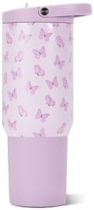 HydroJug Sport 20 oz Insulated Stainless Steel Water Bottle, Flutter