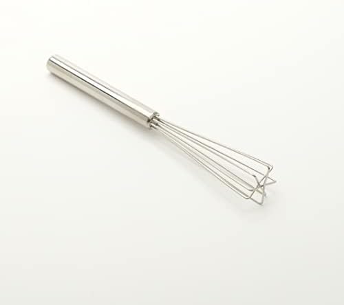 American Metalcraft SBW7 Utensil, Stainless Steel, Square Bar Whisk, 7" L