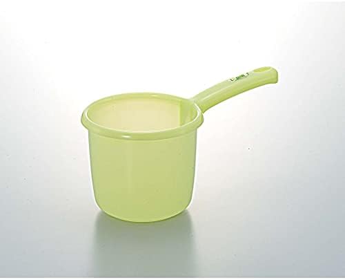 JapanBargain 3040, Japanese Plastic Water Ladle Bath Ladle Dipper Green Color, Made in Japan (1, Green)