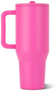 HydroJug Traveler 32oz, Insulated Tumbler with Handle & Straw, Razzle