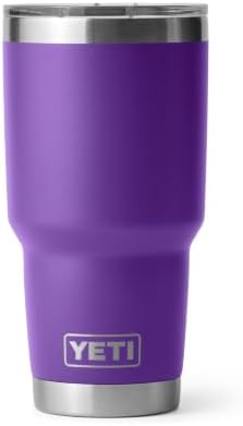 YETI Rambler 30 oz Tumbler, Stainless Steel, Vacuum Insulated with MagSlider Lid, Pace Purple