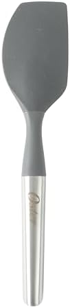 Oster Chadswyck 11” Silicone Turner Spatula, Heat Resistant Head, Stainless Steel Handle, Safe for Nonstick Cookware, Dishwasher Safe