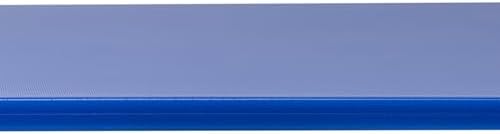 Winco 18" x 24" Blue Heavy-Duty Plastic Cutting Board, Medium (Set of 6)