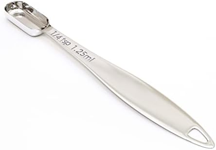 1PCS 1/4tsp(1.25ml) Measuring Spoon, Stainless Steel Measure Teaspoon