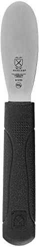 Mercer Culinary Millennia Plain Edge Spreader, 3.5 Inch Blade, Black Handle