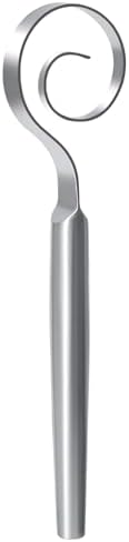 OYV 12-Inch Seamless Dough Whisk, 18/10 Stainless Steel, Danish Dough Whisk