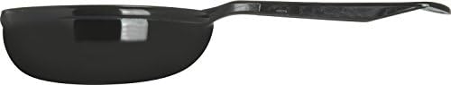 Carlisle FoodService Products 493003 Solid Short Handle Portion Control Spoon, 6 oz, Black