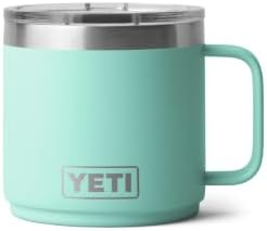 YETI Rambler 14 oz Ceramic Lined Stackable Mug, Seafoam