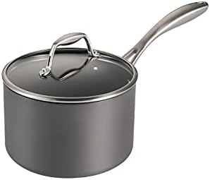 Tramontina OnyxPro Hard Anodized Non Stick 3-Quart Sauce Pan with Lid