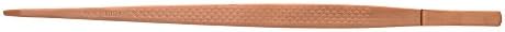 Mercer Culinary 18-8 Stainless Steel Precision Plus Chef Plating Tong, Straight, 9-3/8, Rose Gold