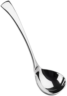 IMEEA 7.6-Inch Small Serving Ladle, 18/10 Stainless Steel Gravy Spoon for Sauce & Dressing