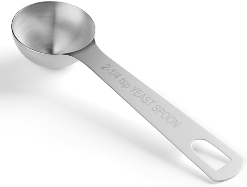 1PCS Yeast Measuring Spoon(2-1/4tsp, 2.25tsp, 0.25oz)