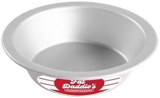 Fat Daddio's PIE-6 Anodized Aluminum Pie Pan, 6 x 1.5 Inch