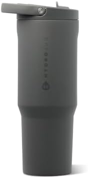 HydroJug Sport 40 oz Insulated Stainless Steel Water Bottle, Stone