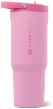 HydroJug Sport 32 oz Insulated Stainless Steel Water Bottle, Petal
