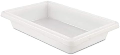 Rubbermaid Commercial Products Food Storage Box, 2 Gallon Capacity, White, for Restaurant/Kitchen/Cafeteria
