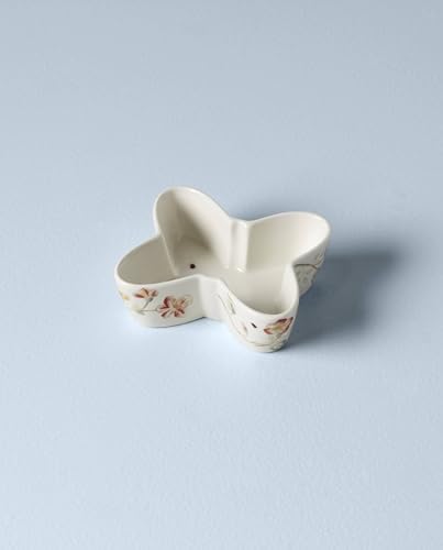 Lenox 885606 Butterfly Meadow Butterfly-Shaped Bowl, White
