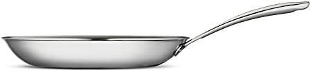 Tramontina Boston Tri-Ply Clad Stainless Steel 12-Inch Large Frying Pan