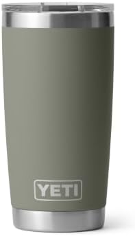 YETI Rambler 20 oz Stainless Steel Vacuum Insulated Tumbler w/MagSlider Lid