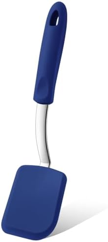 Small Silicone Spatula Mini Silicone Cookie Spatula, Blue