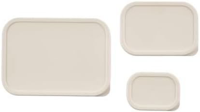 Glass Food Storage Containers with Lids - 18 Piece - 10.5 oz, 17.6 oz & 25.4 oz Sets Glass with BPA-Free Leak Resistant Stackable Lids - Microwave, Oven & Dishwasher Safe - Ideal for - Vanilla Mist