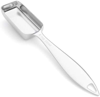 1PCS 4tsp(20ml) Measuring Spoon, Stainless Steel Measure Teaspoon