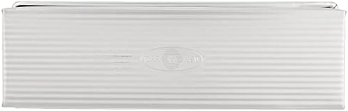 USA Pan Bakeware Pullman Loaf Pan with Cover, 13 x 4 inch, Nonstick & Quick Release Coating, Made in the USA from Aluminized Steel