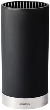 KYOCERA Universal Knife Block – Compact Round Storage for Ceramic Knives