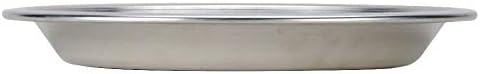 American METALCRAFT, Inc. 801 Deep Dish Pie Pan Silver, 8”