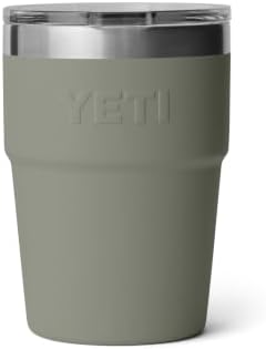 YETI Rambler 16 oz Stackable Tumbler, Vacuum Insulated, Stainless Steel with MagSlider Lid