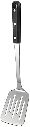 Stainless Steel Cooking Slotted Turner/Spatula Heat-Resistant POM Handles Heavy Duty Metal Kitchen Spatulas For Cooking & Serving