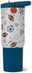 HydroJug Sport 20 oz Insulated Stainless Steel Water Bottle, All Star