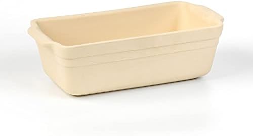 Ohio Stoneware Loaf Pan Non-Absorbing Non-Stick Microwave and Oven Safe