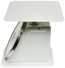 TrueCraftware- 100 lb. Mechanical Kitchen Flat Platform Weighing Food Scale- Heavy Duty Portion Control Mechanical Kitchen and Food Scale Industrial Dial Scale for Kitchens and Restaurants