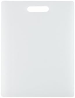 Dexas NSF Polysafe Cutting Board with Handle, 11 by 14.5 inches, White