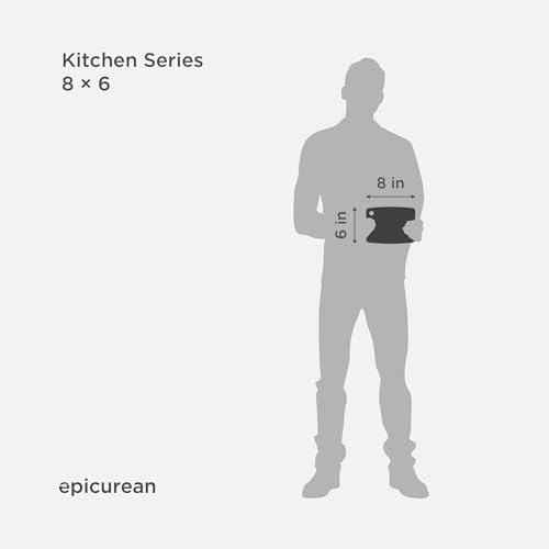 Kitchen Series 8" × 6" Cutting Board in Slate