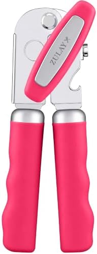 Zulay Kitchen Stainless Steel Swing Open Manual Can Opener Comfortable Grip