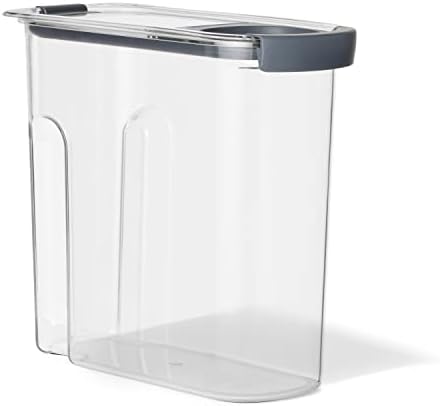 Rubbermaid Brilliance Airtight Cereal Food Storage Container, Shatterproof, BPA-Free and Dishwasher-Safe, 32oz Capacity