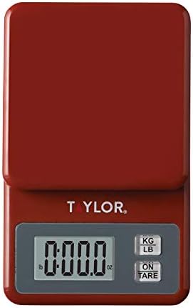 Taylor Compact Digital Scale (Red)