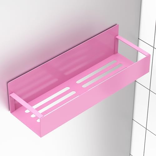 HuggieGems Metal Magnetic Spice Rack for Refrigerator Pink, 4 Pack
